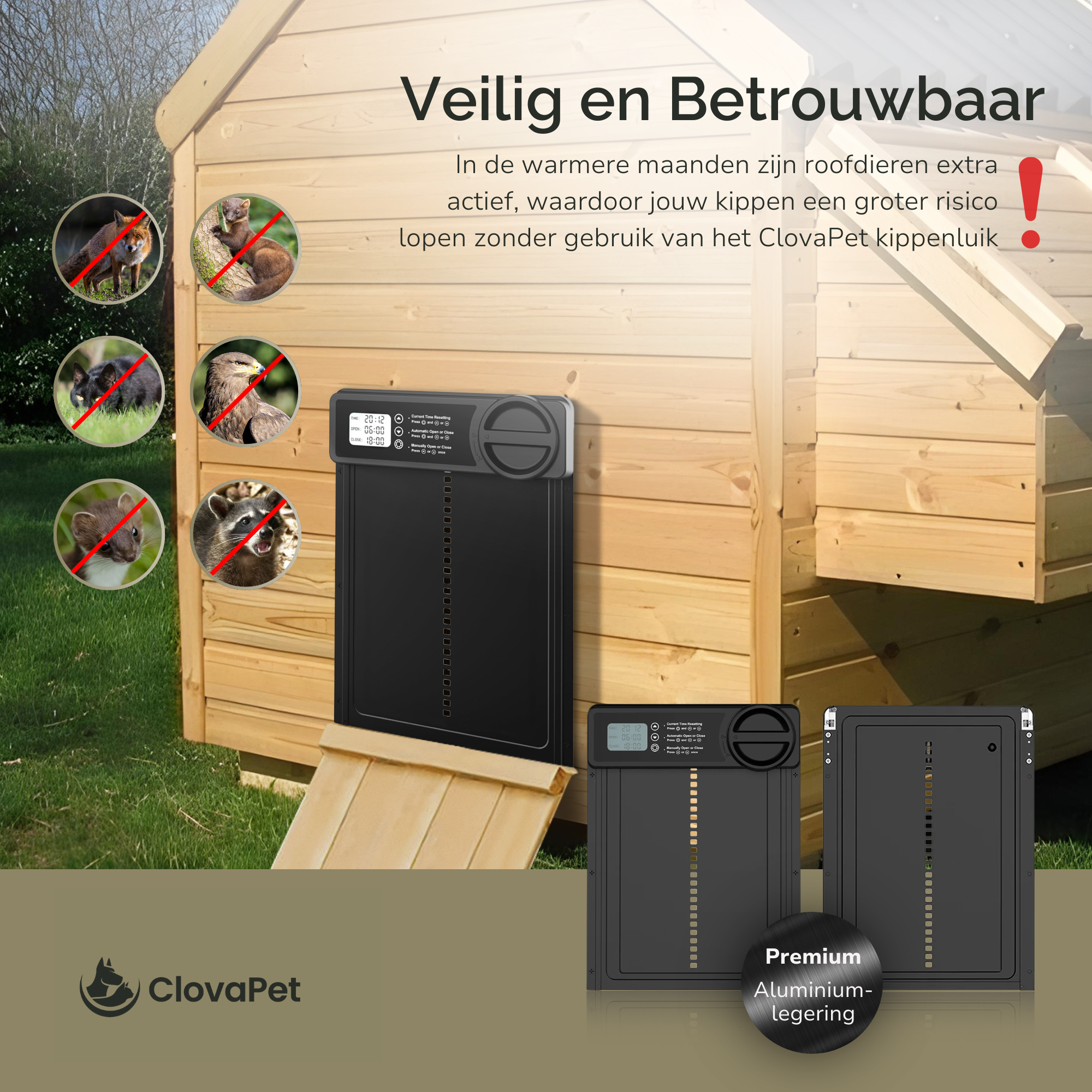 Automatische Kippendeur