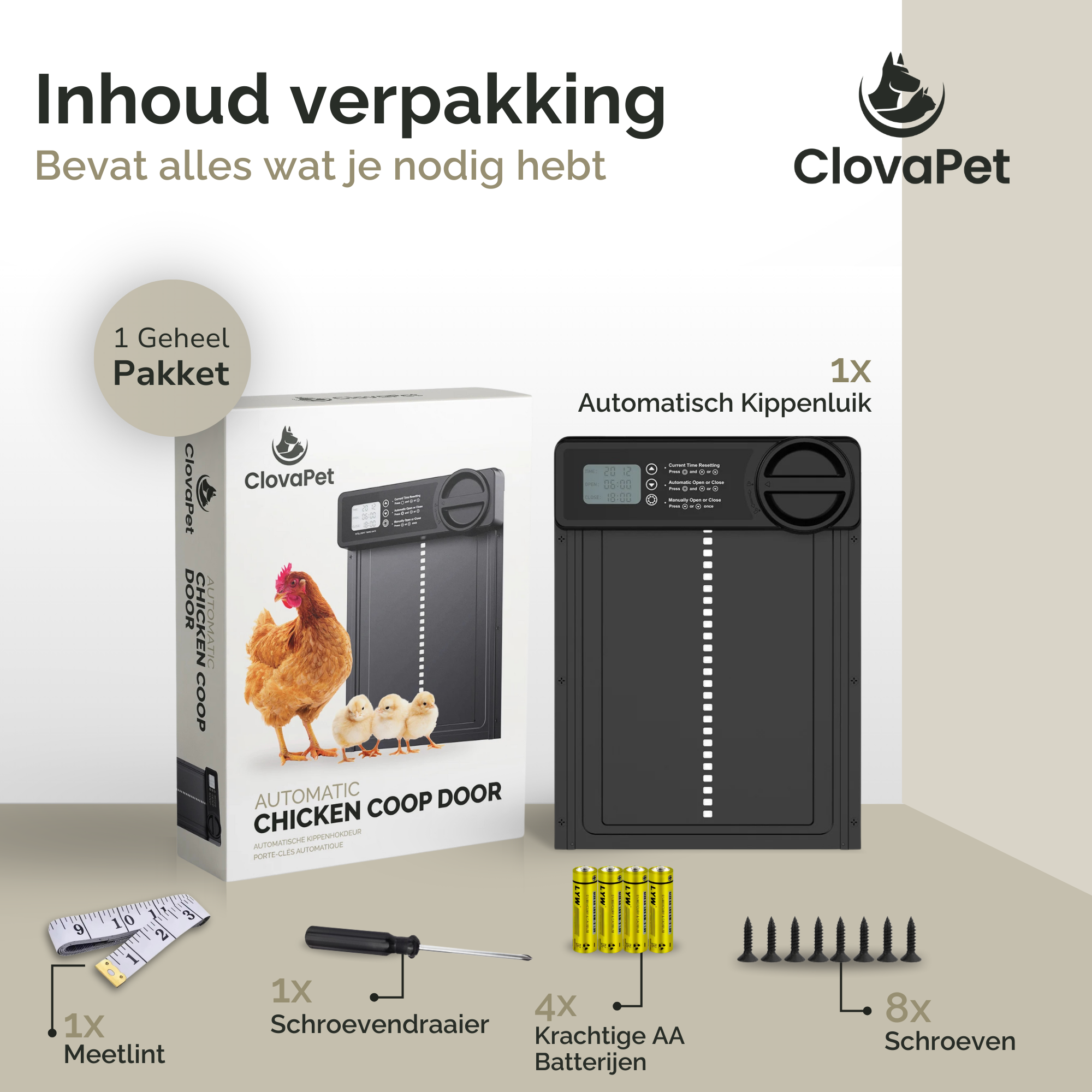 Automatische Kippendeur
